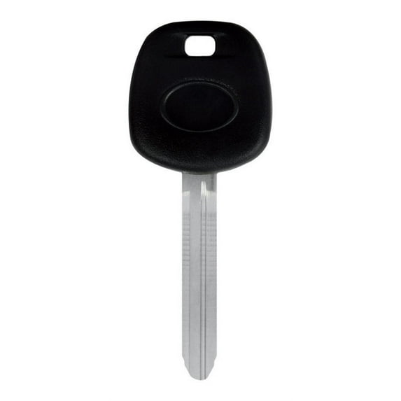 KeyStart 9977237 Chipkey Transponder Key Automotive TOY43AT4 Double For Toyota Black/Silver