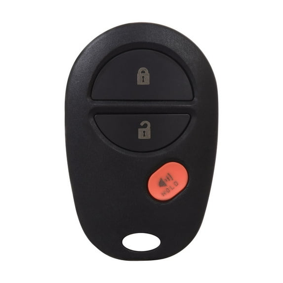KeyStart 9977257 Key FOB Shell Renewal KitAdvanced Remote Automotive TOY001H Double For Toyota Black