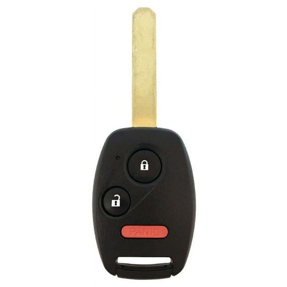 KeyStart 9977348 FOB Key Blank Self Programmable Remote Automotive HON049 Double For Honda Black