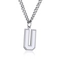 thumbnail image 1 of KeyStyle Initial Necklaces for Women Letter Necklace A-Z Pendant Chain Necklaces Personalized Jewelry Valentine's Gifts for Women & Men, 1 of 8