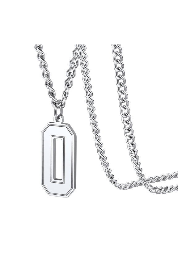 Number Necklace for Men Women Athletes Sports Number Chain Necklace Birthday Jewelry Valentine's Day Gift for Men