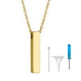 thumbnail image 1 of KeyStyle Urn Necklaces for Ashes Stainless Steel Pendant Necklaces for Women Memorial Jewelry for Ashes Holder Cube Necklace, 1 of 10