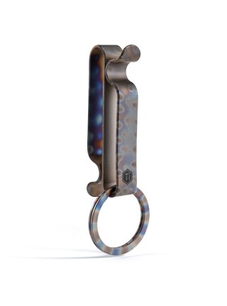 Bilot 3 Aluminum Carabiner D-Ring Keychain Key Ring Spring Loaded