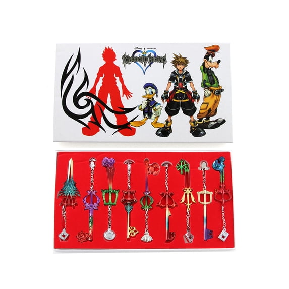 Keyblades - Kingdom Hearts Keychain 9 pc. Pendant