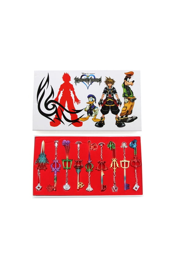 Keyblades - Kingdom Hearts Keychain 9 pc. Pendant