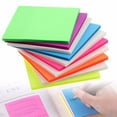 thumbnail image 1 of Keyboarant 10 Pieces Sticker Note Portable Self-adhesive Rectangular Household Fridge Office School Working Notepad Memo Message Reminder, 1 of 6