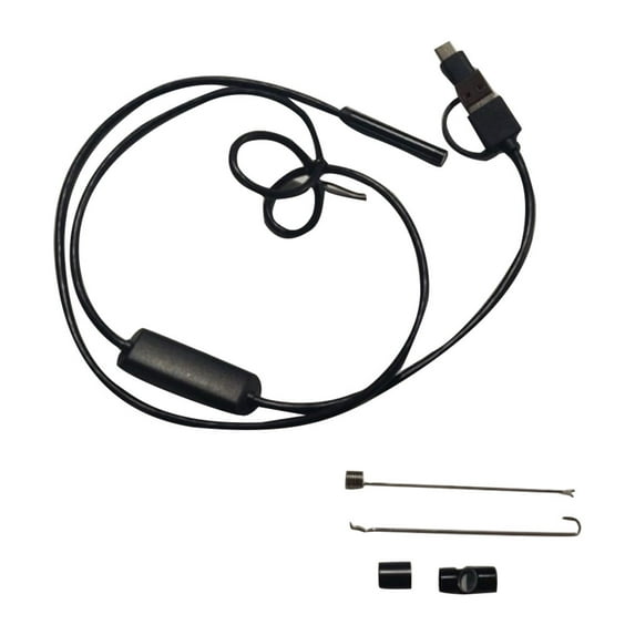Keyboarant 6LED 7mm Android Endoscope Waterproof Snake Borescope USB Inspection Camera 1M
