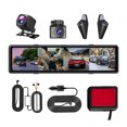 thumbnail image 1 of Keyboarant ABS Car 4CH Dash Cam Car Dvr Dash Cam AHD Front Rear Sides View Camera W/DVR Recording G-sensor, 1 of 6
