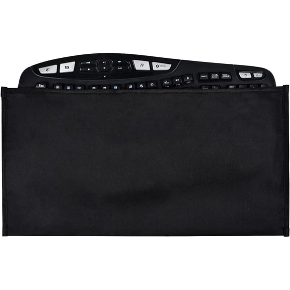 Keyboard Bag Case Sleeve Pouch for Universal Keyboard, Logitech/Razer/Das/Havit/Apple Magic Keyboard Protector, Wireless/Wire Computer/Gaming PC Keyboard Dust Cover-Black