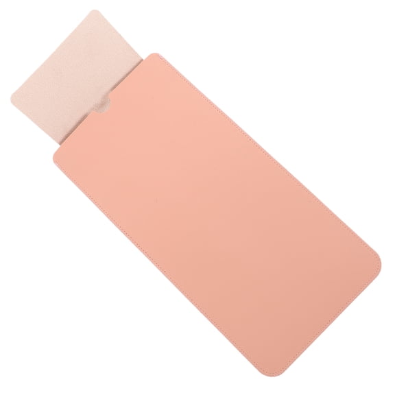 Raindrops Keyboard Sleeve Pink Pvc Leather For Tech Users 1Pack 11.79X5.89X0.12in