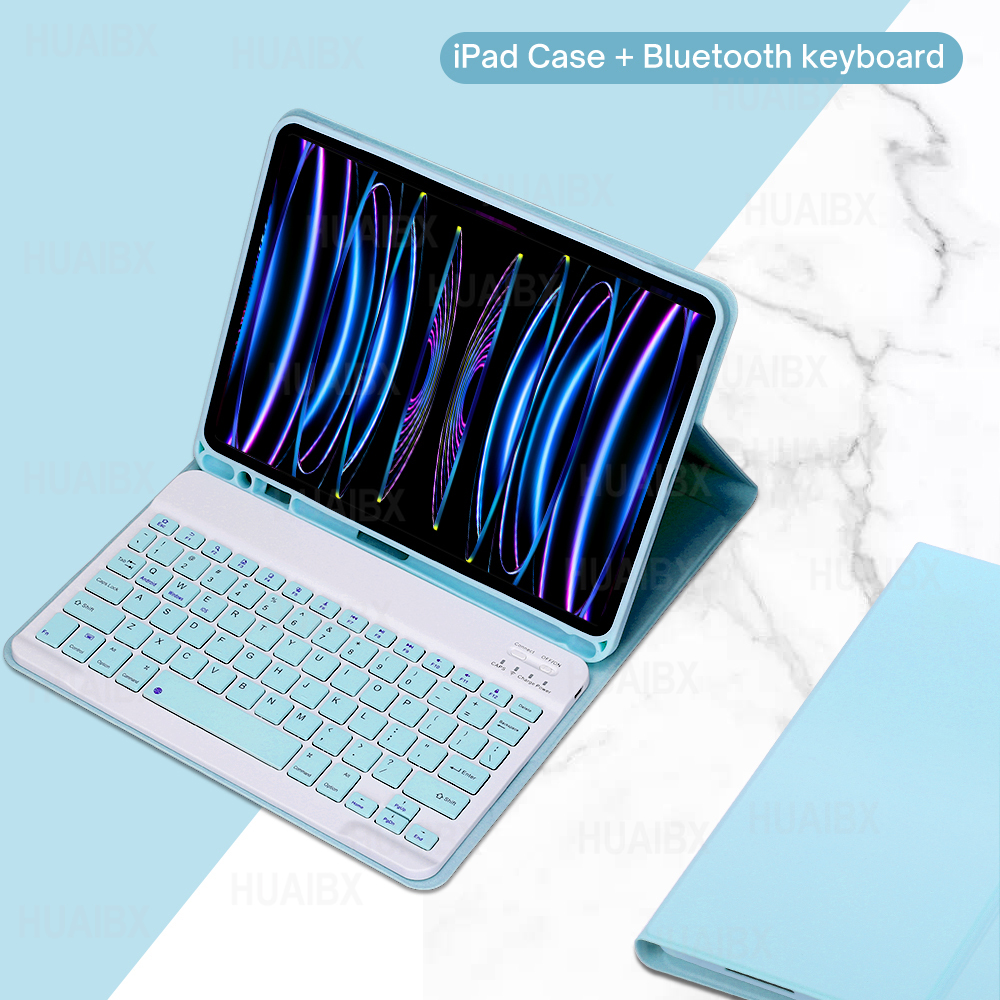 Keyboard Case for IPad Pro 11 Inch 2018 2020 2021 2022, Detachable
