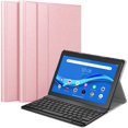 thumbnail image 1 of Keyboard Case for Lenovo Smart Tab M10 HD TB-X505F / M10 TB-X605F 10.1" Tablet, Slim Shell Lightweight Stand Cover with Detachable Wireless Bluetooth Keyboard, Rose Gold, 1 of 1