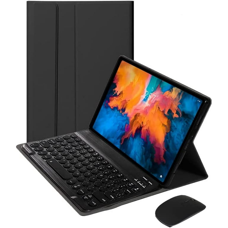 For Lenovo Tab M10 Plus 3rd Gen 10.6 Wireless Keyboard With Leather Case  Cover