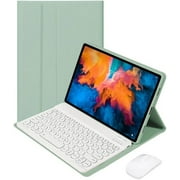 Keyboard Case with Mouse for Lenovo Tab M10 Plus 10.6 2022 3rd Gen / TB-125F TB-128F, Slim Lightweight Smart Cover with Detachable Wireless Bluetooth Keyboard for 10.6 Lenovo M10 Plus
