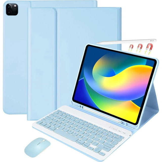Keyboard Case with Mouse for iPad Air 13 inch M2 2024 / iPad Pro 12.9