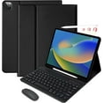 thumbnail image 1 of Keyboard Case with Mouse for iPad Air 13 inch M2 2024 / iPad Pro 12.9 inch 6th 5th 4th 3rd Generation 2022 2021 2020 2018 - Wireless Detachable Keyboard- Pencil Holder, 1 of 7