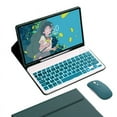 thumbnail image 1 of Keyboard Case for Samsung Galaxy Tab A9+/A9 Plus 11"( Model：SM-X216/X210/X218),Slim Lightweight Stand Cover with Magnetically Detachable Wireless Bluetooth Keyboard and Mouse, 1 of 9