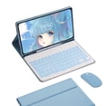 thumbnail image 1 of Keyboard Case for Samsung Galaxy Tab A9 Plus/A9+ 11 Inch 2023 Tablet, Model SM-X216 SM-X210 SM-X218, Smart Cover with Detachable Wireless Backlit Bluetooth Keyboard and Mouse, 1 of 8