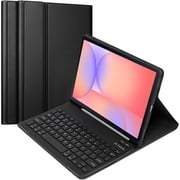 Keyboard Case for Samsung Galaxy Tab S10 Lite 5G / S10 FE / S9 FE / S9 10.9" / 11" 2025/2023 - Magnetic Detachable Bluetooth Keyboard with S Pen Holder, Slim Stand Protective Black