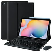 Keyboard Case for Samsung Galaxy Tab S6 Lite 10.4 2020/2022 Tablet, Model SM-P610 SM-P615 SM-P613 SM-P619, Smart Cover with Detachable Wireless Bluetooth Keyboard and Mouse