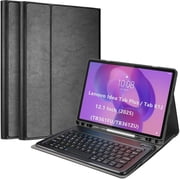 Keyboard Case for 2025 Lenovo Idea Tab Plus 12.1" /Tab K12, Black