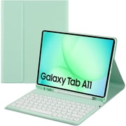 Keyboard Case for Samsung Galaxy Tab A11 8.7 Inch 2025 and Galaxy Tab A9 8.7Inch 2023 with S Pen Holder, Slim Stand Cover Detachable Keyboard