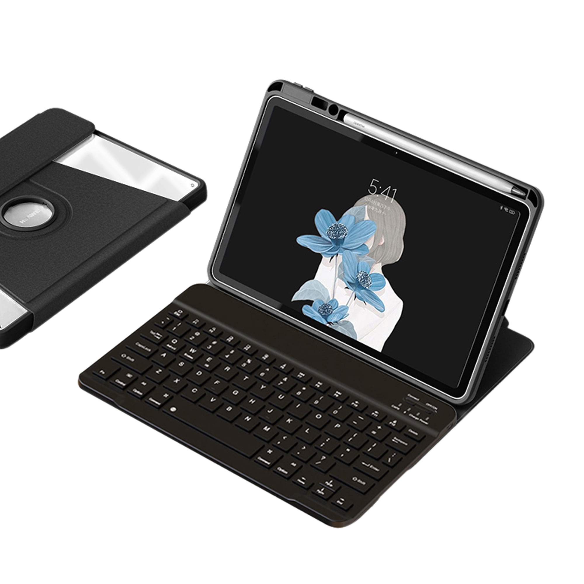 Keyboard Case for iPad 10th Generation 10.9 inch 2022, 360 Rotatable