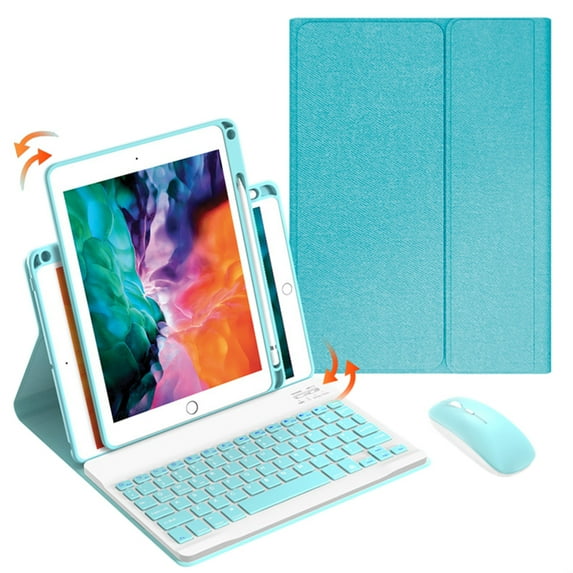 Keyboard Case for iPad Air 5th 4th Generation 10.9 inch,360° Rotatable Case with Detachable Keyboard and Mouse for 10.9 inch Air 5th 4th Gen