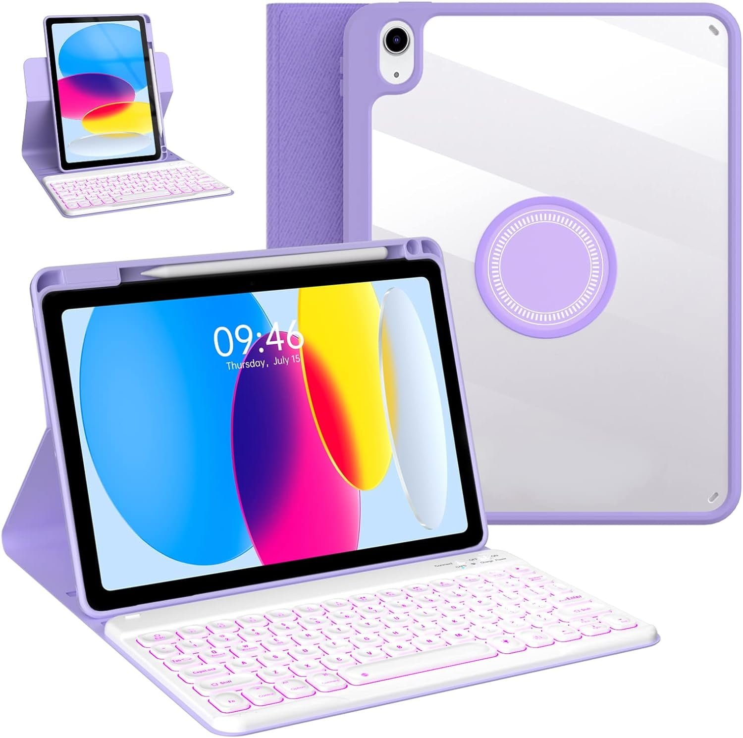 Keyboard Case for iPad 10.9-inch(10th Generation 2022)-iPad