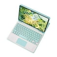 thumbnail image 1 of Keyboard Case for iPad 9.7 Inch 6th Generation 2018/5th Gen 2017/ iPad Air 2/iPad Air - [Built-in Pencil Holder] Detachable Cover with Wireless Bluetooth Keyboard, Blue, 1 of 10