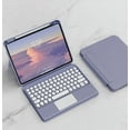 thumbnail image 1 of Keyboard Case for iPad 9th Generation 2021 10.2 8th/7th, Detachable Magnetic Cover, Vertical Stand & Magnetically Color Round Key Trackpad Keyboard for iPad 9th/8th/7th Gen 2021/2020, 1 of 7