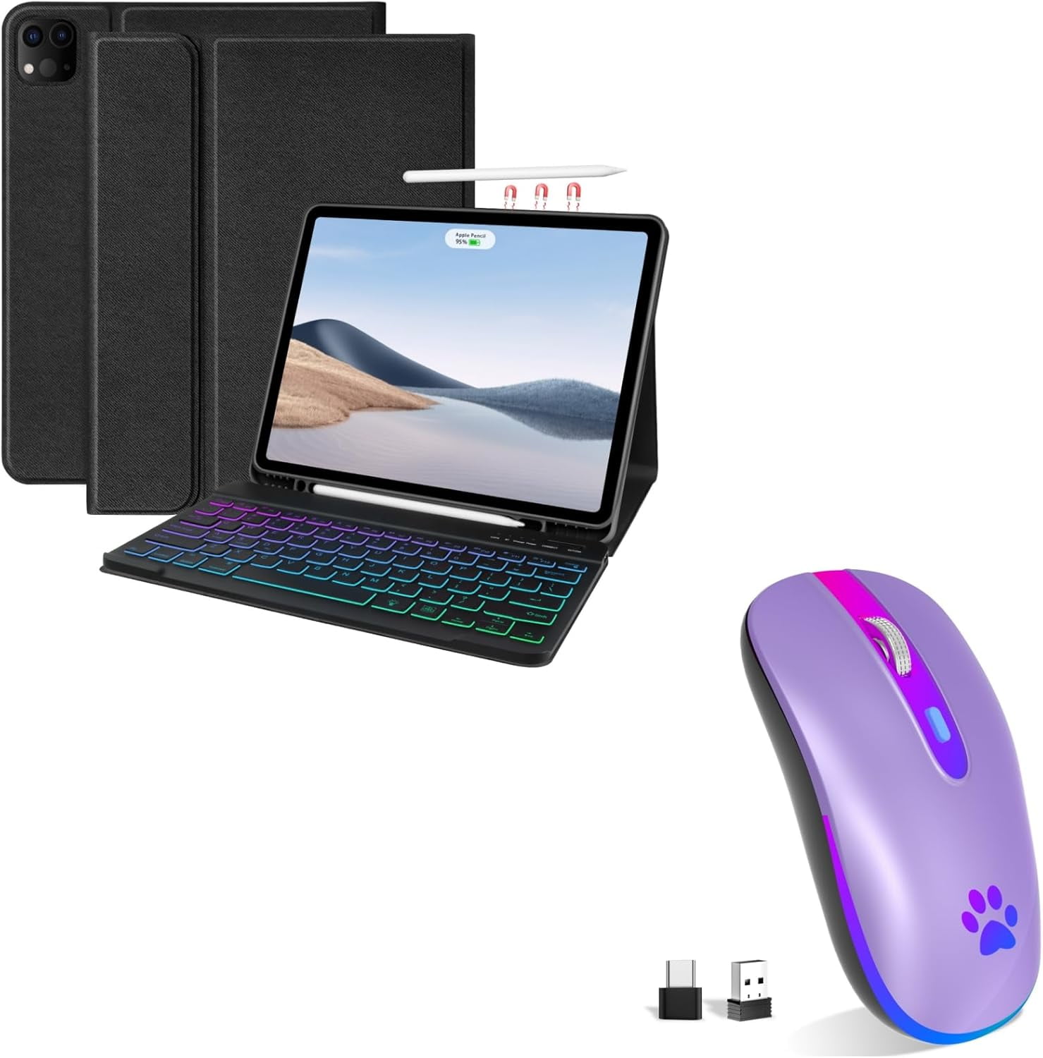 Mouse sleeve good bundle wireless keyboard and wireless mouse