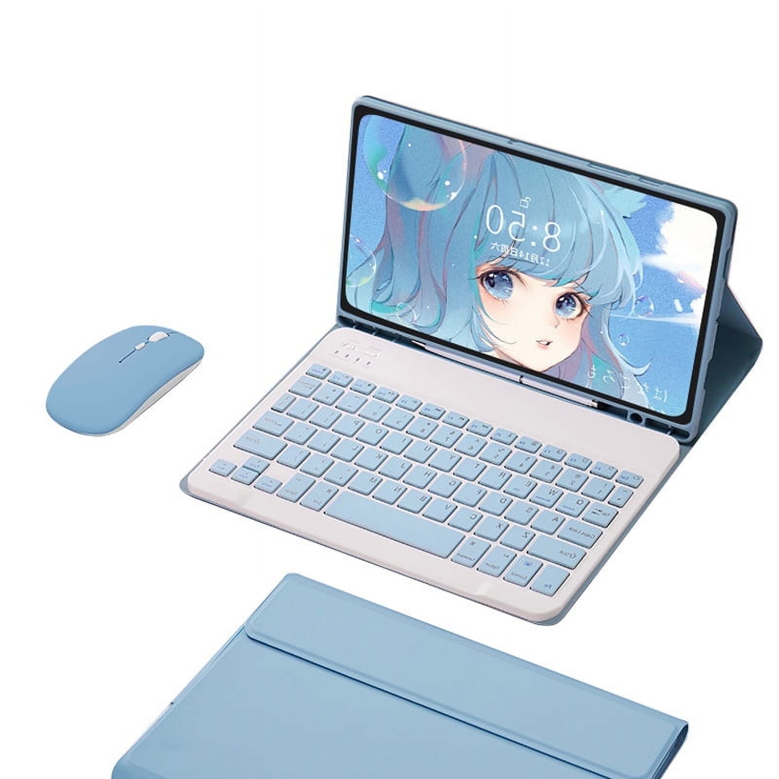Keyboard Case foriPad Air 11-inch/Air 5th 4th Generation with Mouse and Pencil Holder
