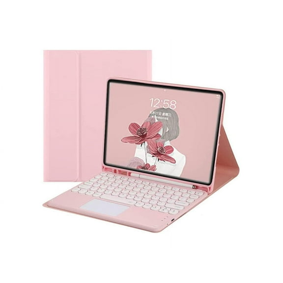 Keyboard Case for iPad Mini 6th Generation 2021 8.3 inch -Touchpad Detachable Keyboard with Pencil Holder -Slim Leather Folio Smart Cover For iPad Mini 6