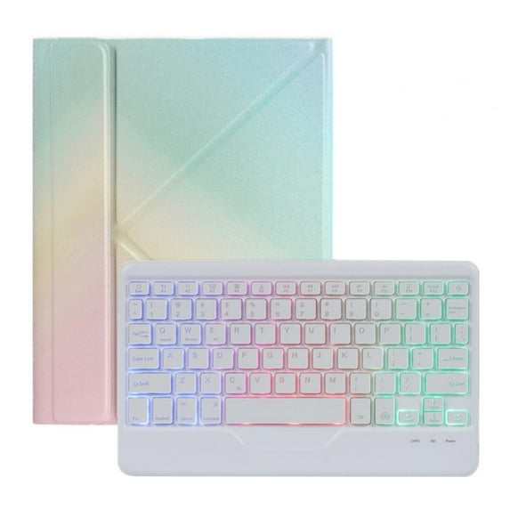 Keyboard Case for iPad Pro 11 inch 3rd Generation 2021 / iPad Pro 11-inch 2020 &2018, iPad 4th Gen, Backlit Detachable Bluetooth Keyboard with Pencil Holder