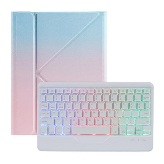 Keyboard Case for iPad Pro 11 inch 3rd Generation 2021 / iPad Pro 11-inch 2020 &2018, iPad 4th Gen, Backlit Detachable Bluetooth Keyboard with Pencil Holder