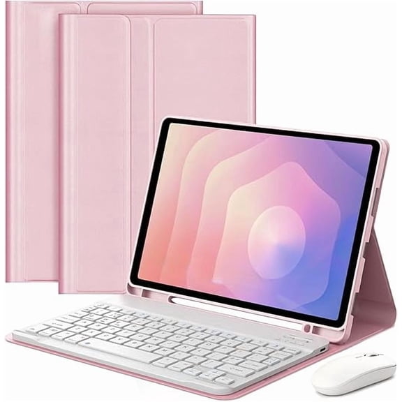 Keyboard Case with Trackpad for Samsung Tab S11 11" 2025,pink
