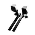 thumbnail image 1 of Keyboard Clamp Rail Computer Arm Rest Under Desk Steel Construction Easy Install for Office Workstations, 1 of 9