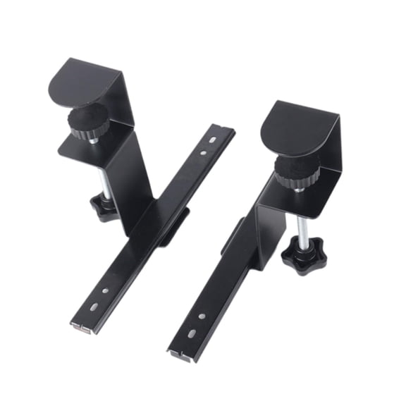 Keyboard Clamp Rail Computer Arm Rest Under Desk Steel Material Easy Installation for Office Workstations