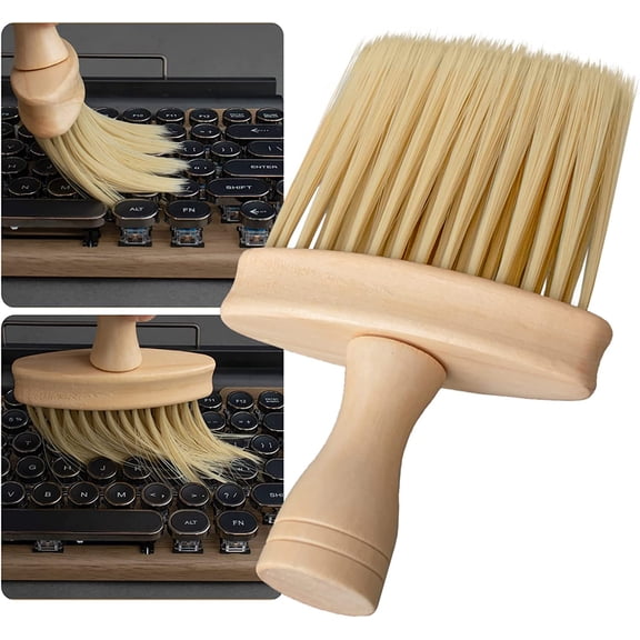 Keyboard Cleaning Brush Wooden Anti-Static PC Laptop Keyboard Cleaner Track Narrow Space Cleaning Tool