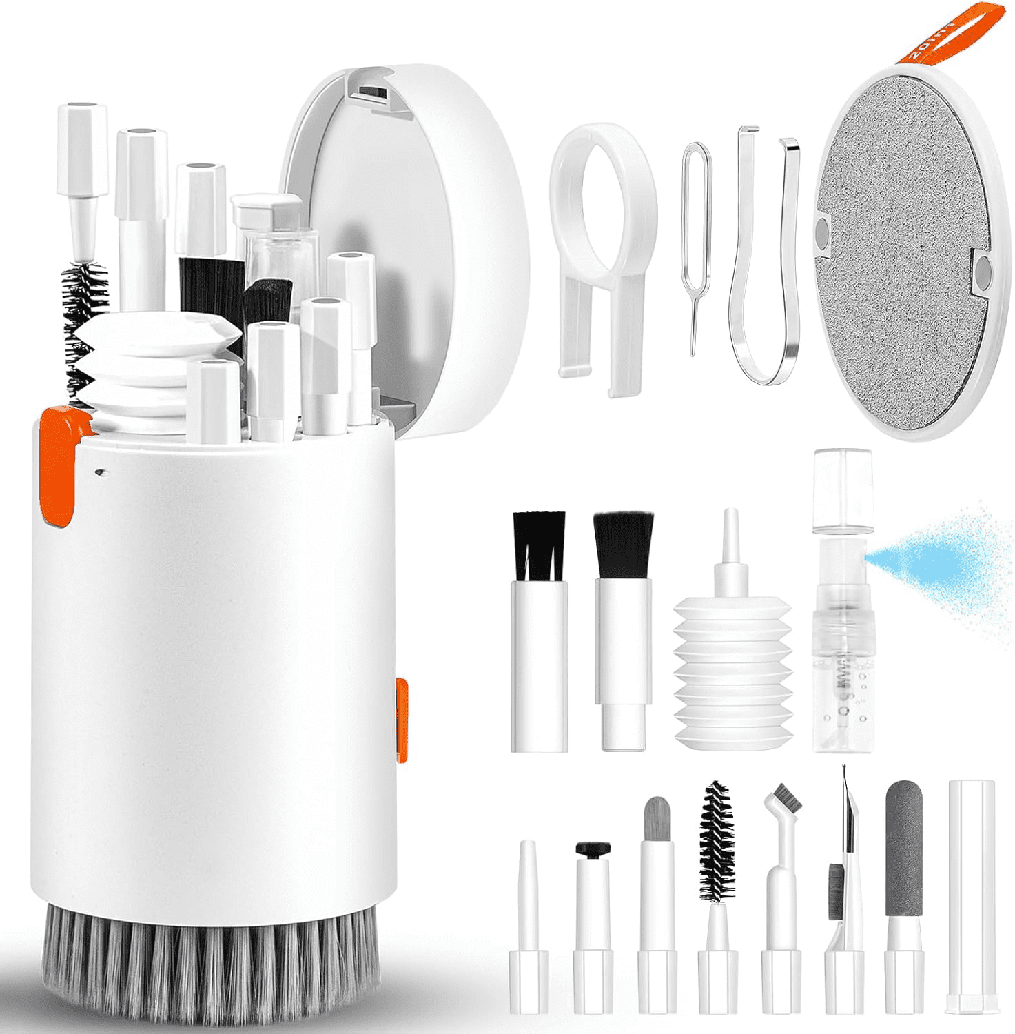 Keyboard Cleaning Kit Laptop Cleaner,20-in-1 Computer Cleaning kit Brush Tool,phone cleaning kit,Multi-Function PC Clean