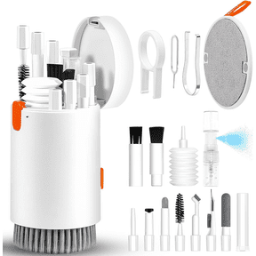 Keyboard Cleaning Kit Laptop Cleaner,20-in-1 Computer Cleaning kit Brush Tool,phone cleaning kit,Multi-Function PC Cleaning Kit with Soft Brush and Spray for iPad iPhone,Earbuds,Camera Monitor