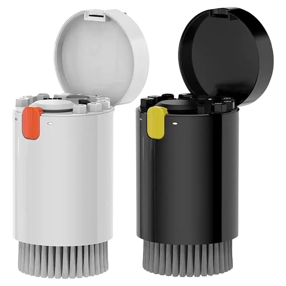 Keyboard Cleaning Kit - Multi-Function Laptop Computer Cleaner Tool Set with Brush Keycap Puller for PC Electronic Device Black