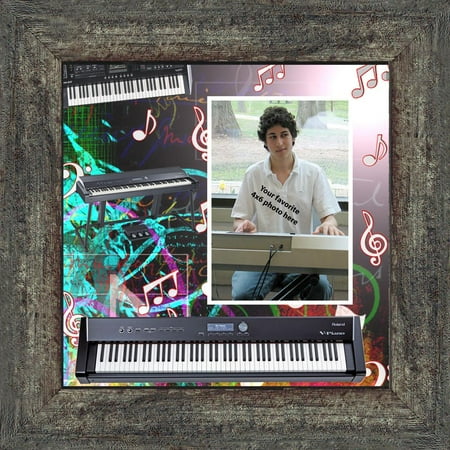 Keyboard, Concert Band Personalized Picture Frame, 10x10 3523