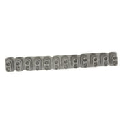 Keyboard Conductive Rubber Repair Keypad Key Contact Strip for Piano Gifts 12 keys