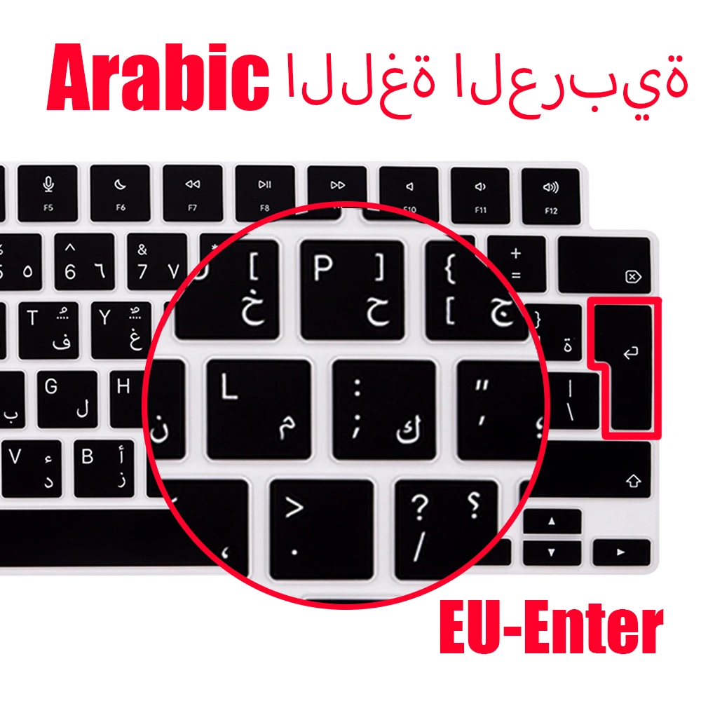 Keyboard Cover For Macbook Pro /Air 2005-2022 New M2/M113/15/13.6/16/12 ...