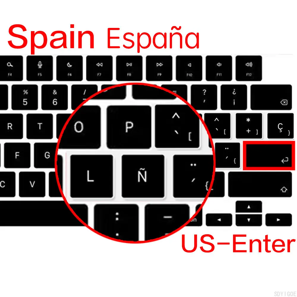 Keyboard Cover For Macbook Pro /Air 2005-2022 New M2/M113/15/13.6/16/12 ...