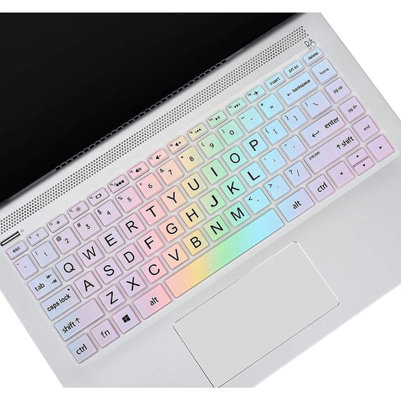Keyboard Cover for HP Pavilion X360 14" & HP Laptop 14 14-dq 14-fq 14-dk 14m-dh 14-cd/ce/cf Series 14-cf0006dx/cf0012dx 14-dk0002dx 14-dq0011dx/dq1037wm/dq1089wm 14-fq0040nr/fq0050nr Keyboard Skin