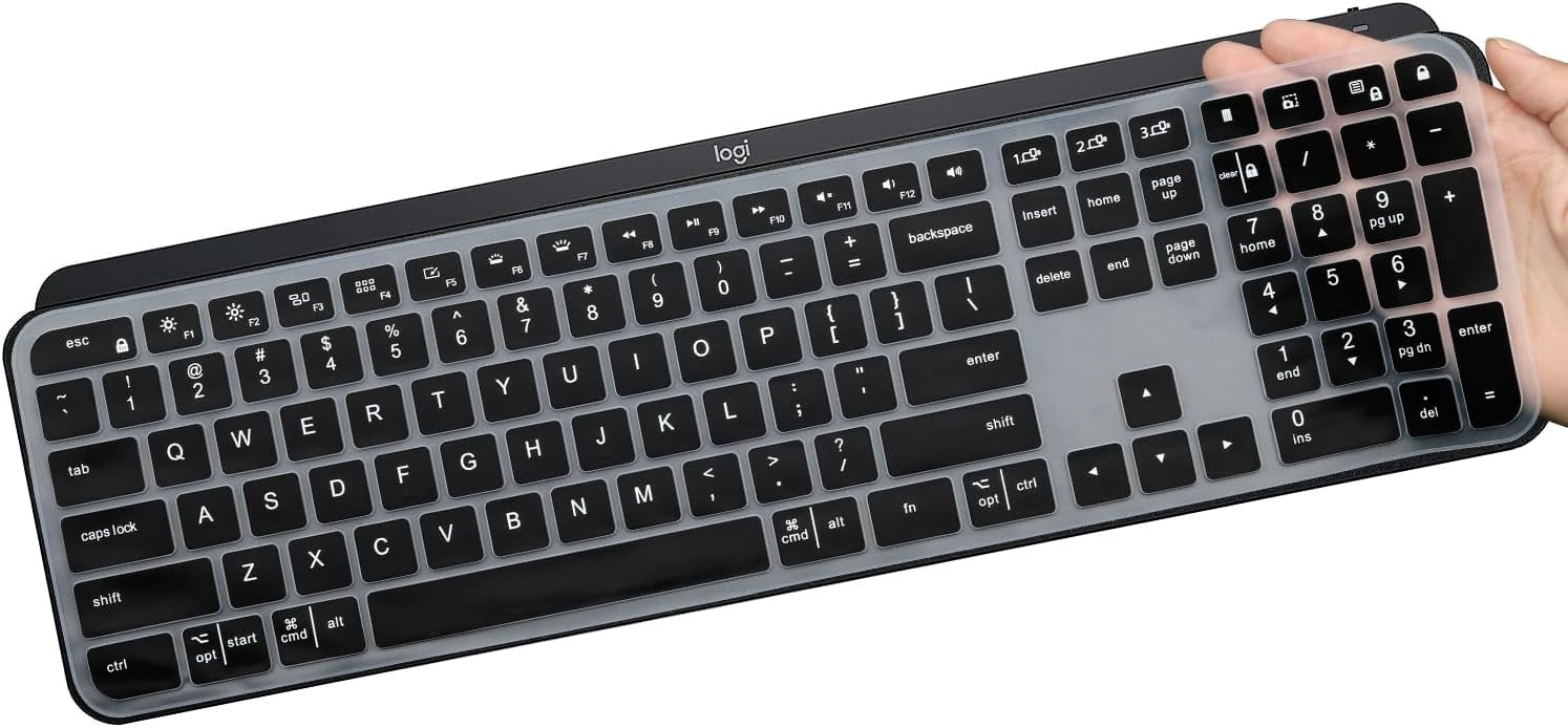 Keyboard Cover for Logitech MX Keys S Wireless Keyboard/Logitech MX ...