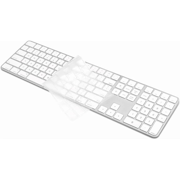 Keyboard Cover Skin For 2023-2021 Magic Keyboard With Touch Id And Numeric Keypa